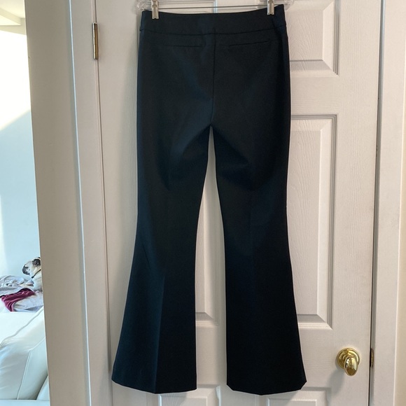 EUC New York & Company Stretch Slacks, size 2, black - Picture 2 of 7